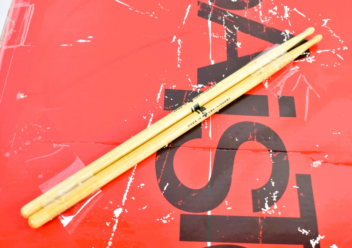 Pearl CX-300 bekkenset met drumstokken in originele doos