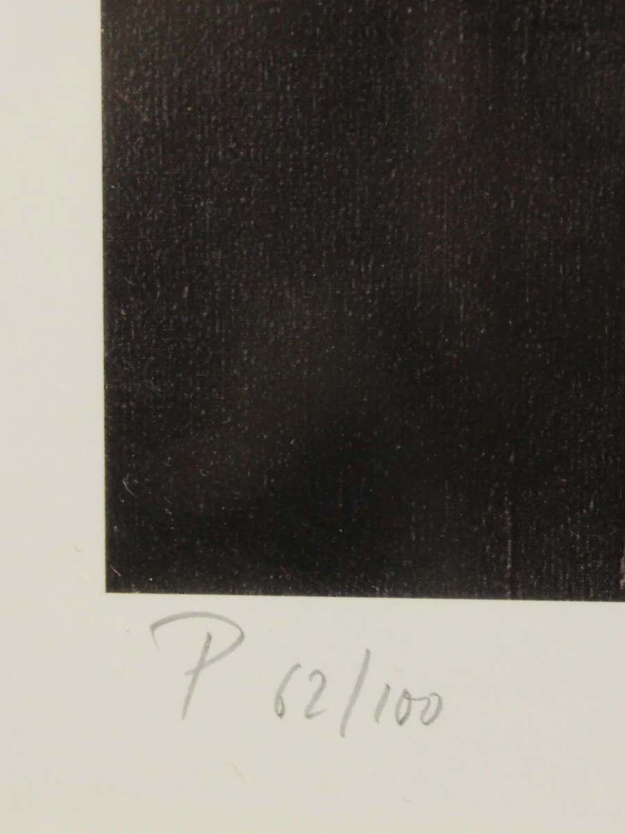 Nancy Aillery 'Venice' ingelijste abstracte kunstprint, genummerd 62/100