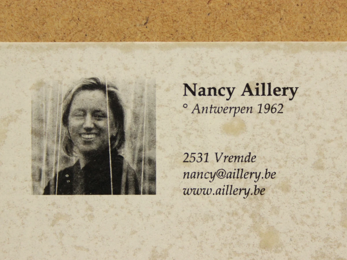 Nancy Aillery 'Venice' ingelijste abstracte kunstprint, genummerd 62/100