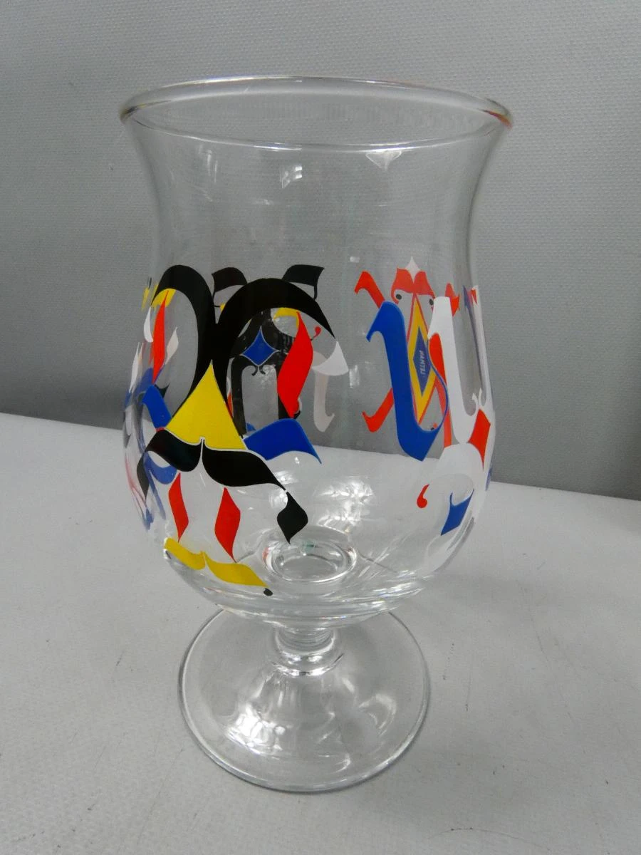 Set van 2 Duvel bierglazen met metalen bewaardoos