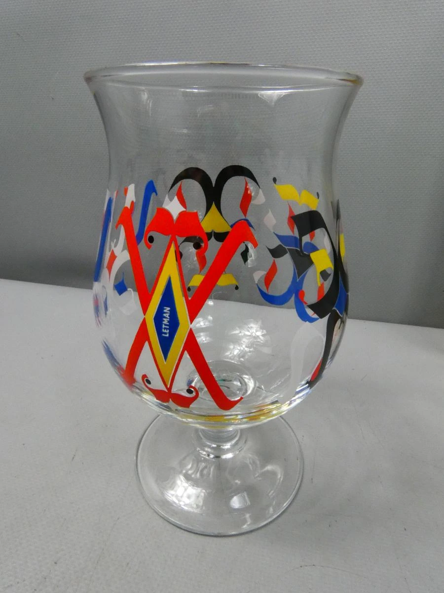 Set van 2 Duvel bierglazen met metalen bewaardoos
