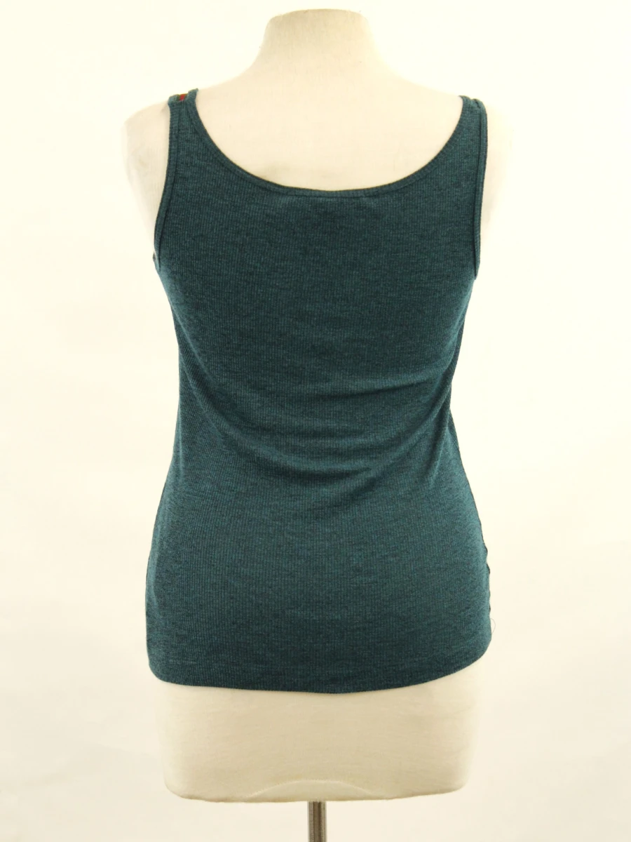 Gucci - tricot topje in groen wol-viscose