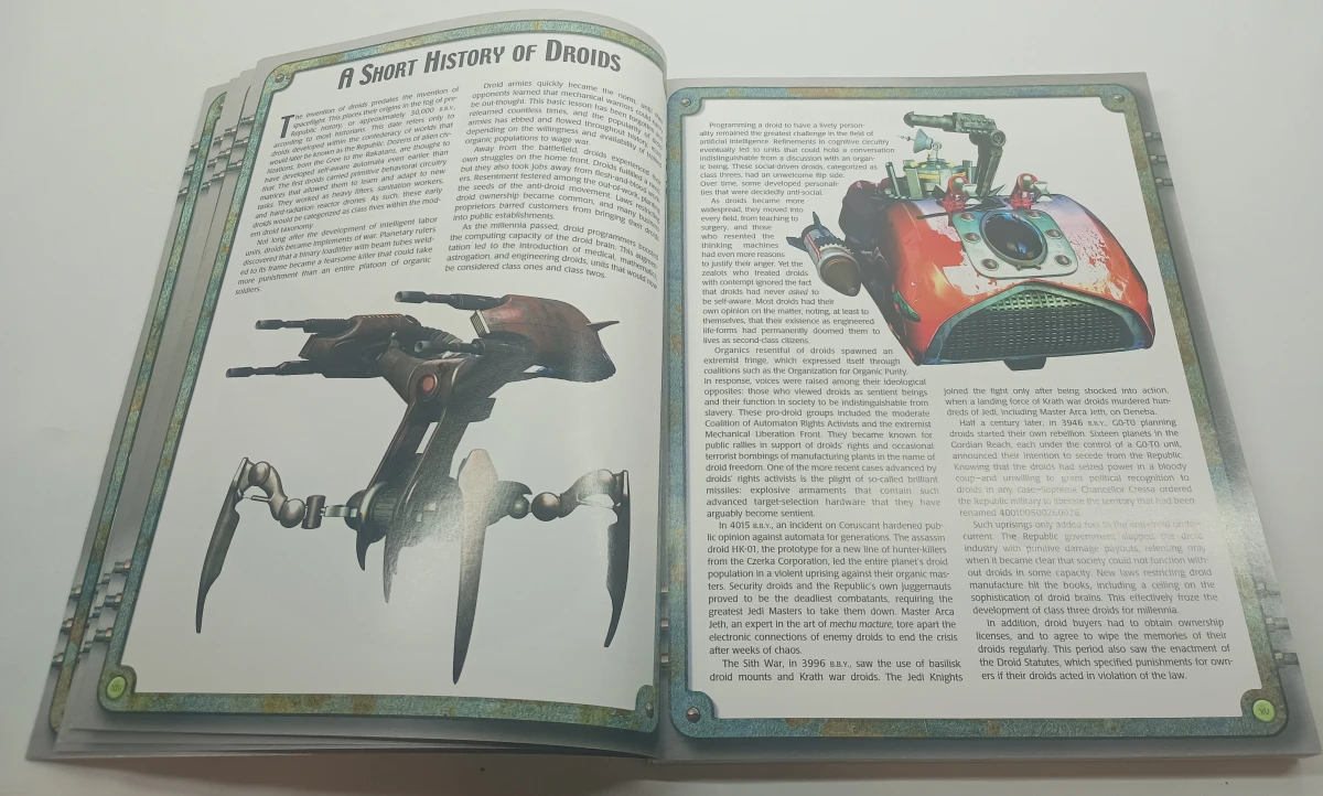 Set van 2 Star Wars-boeken: Alien Species & Droids