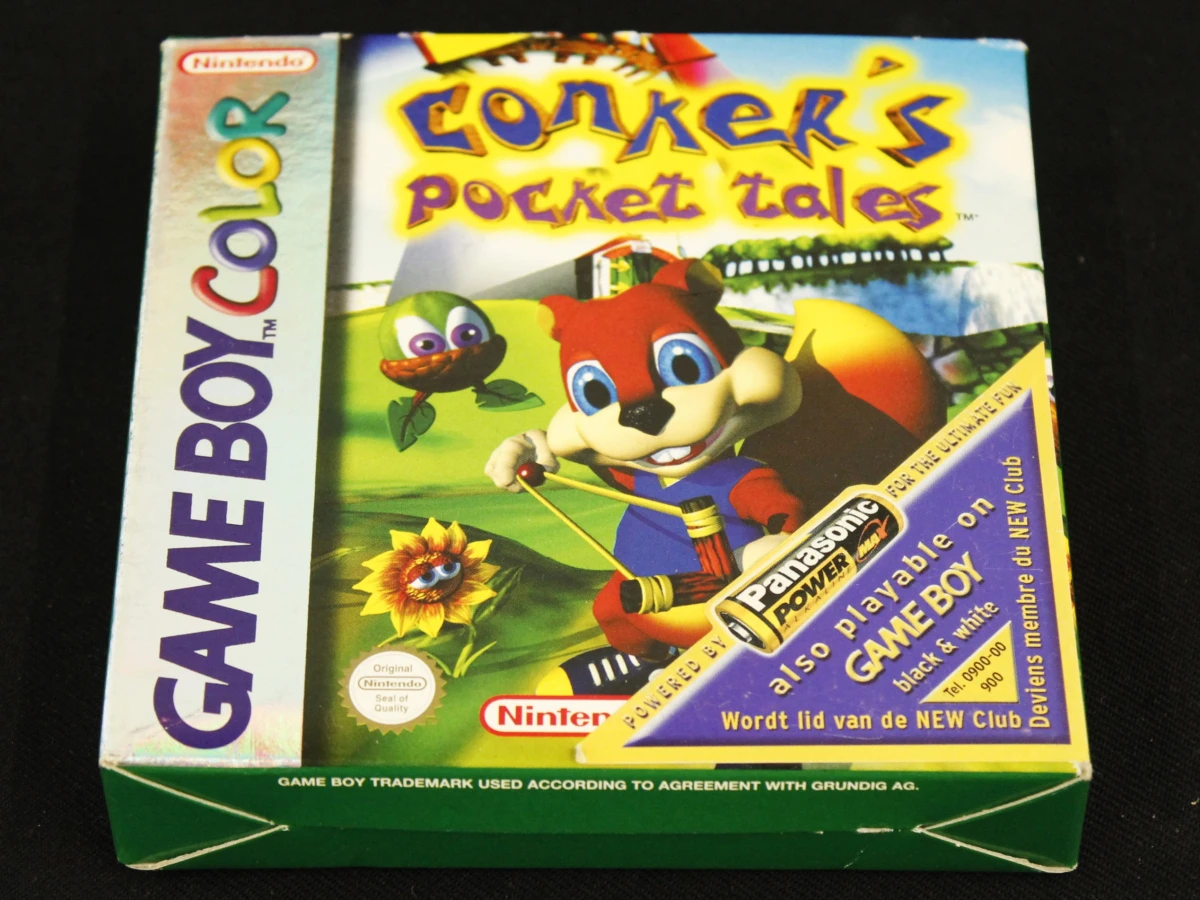 Conker's Pocket Tales Game Boy Color spel compleet