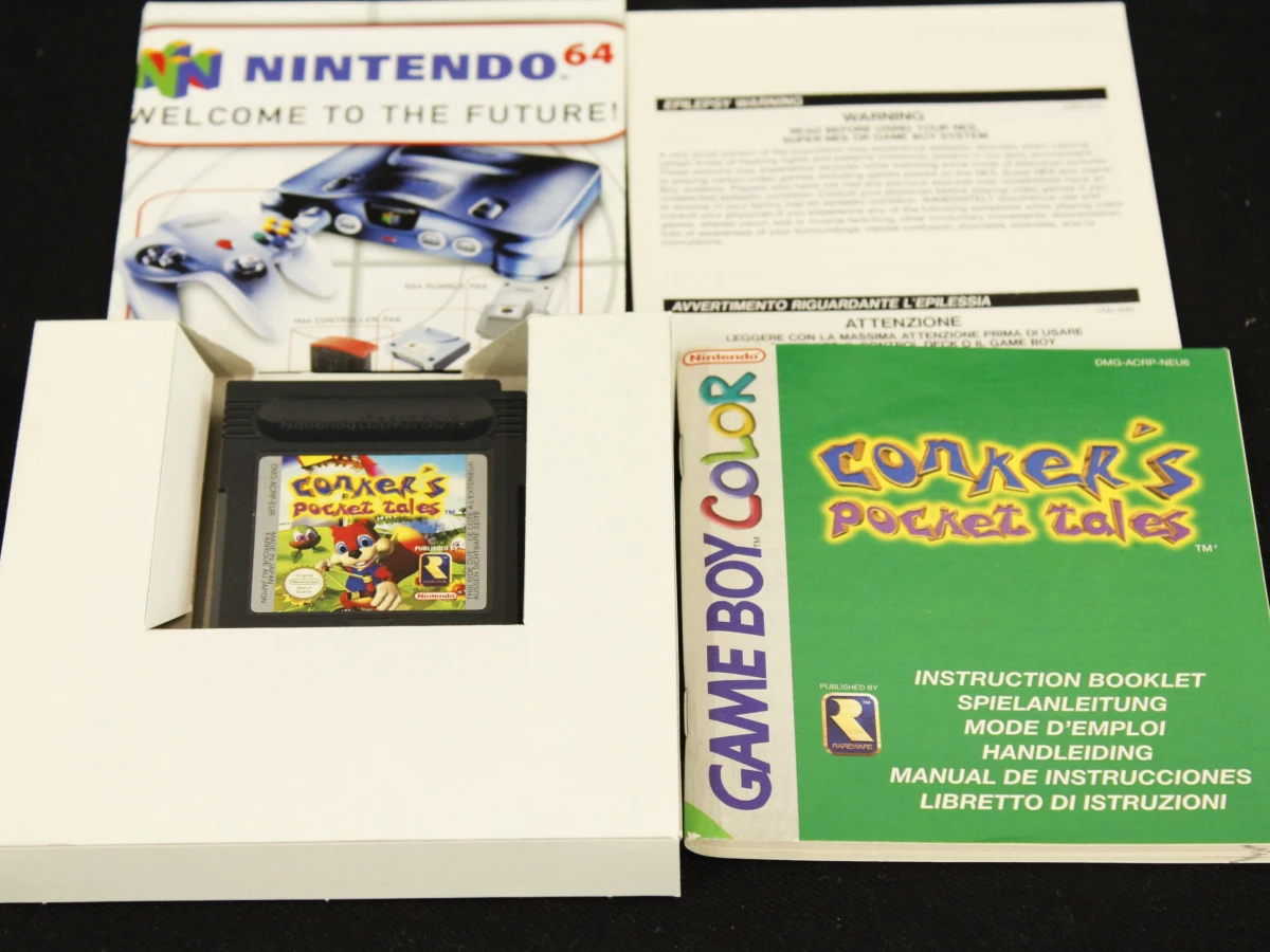 Conker's Pocket Tales Game Boy Color spel compleet