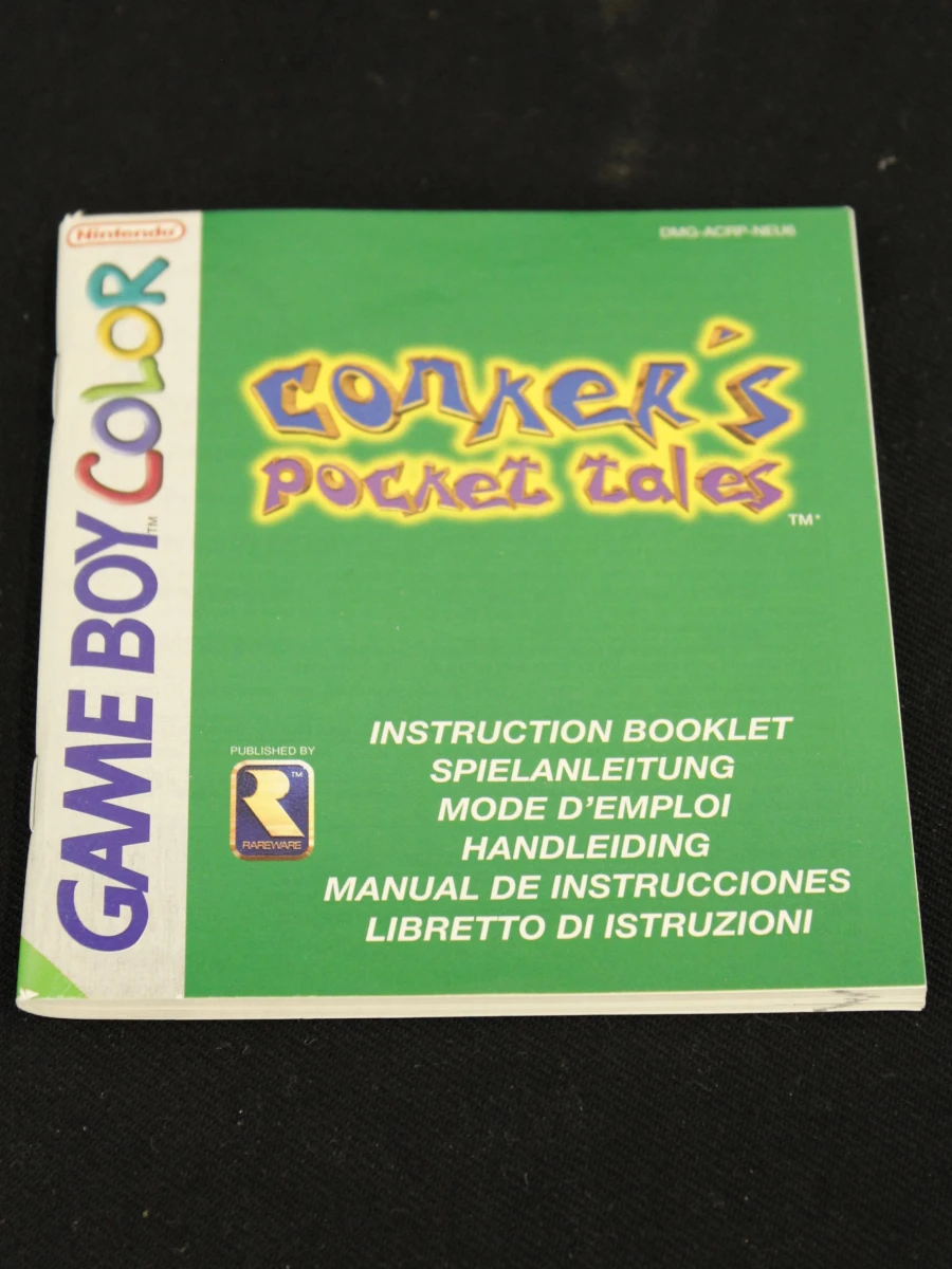 Conker's Pocket Tales Game Boy Color spel compleet