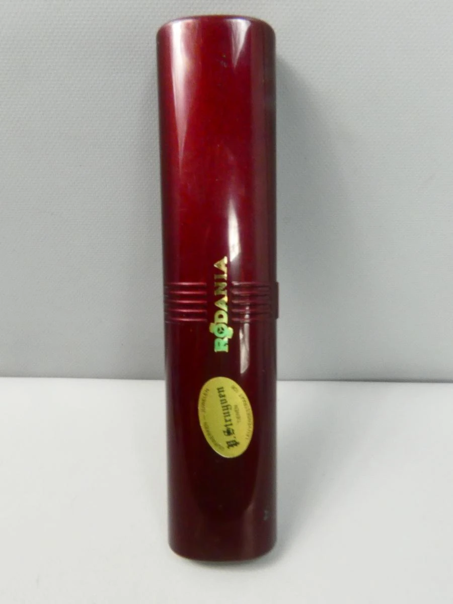 Vintage horloge Rodania met leren band in doos