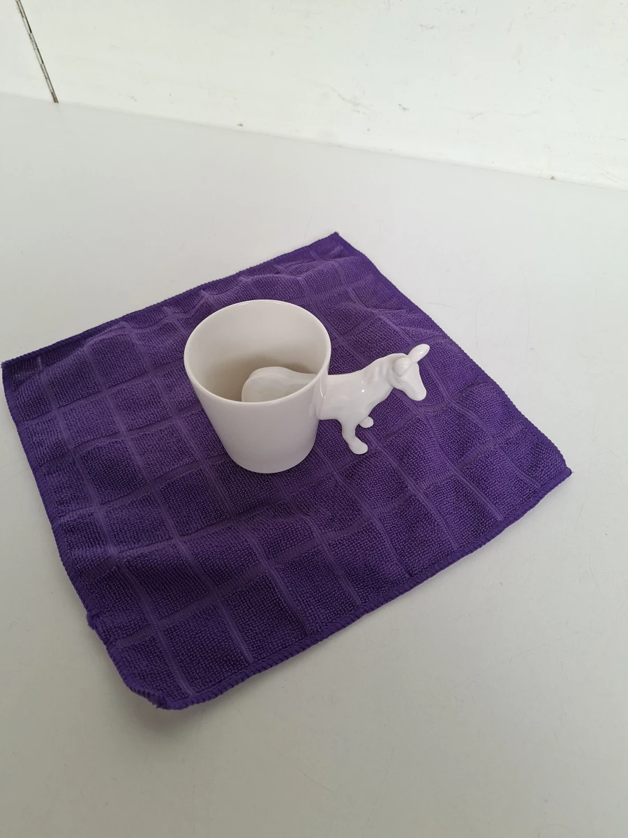 ☕ Unieke & Creatieve Porseleinen 3D Dierenmok – Ezel / Paardje