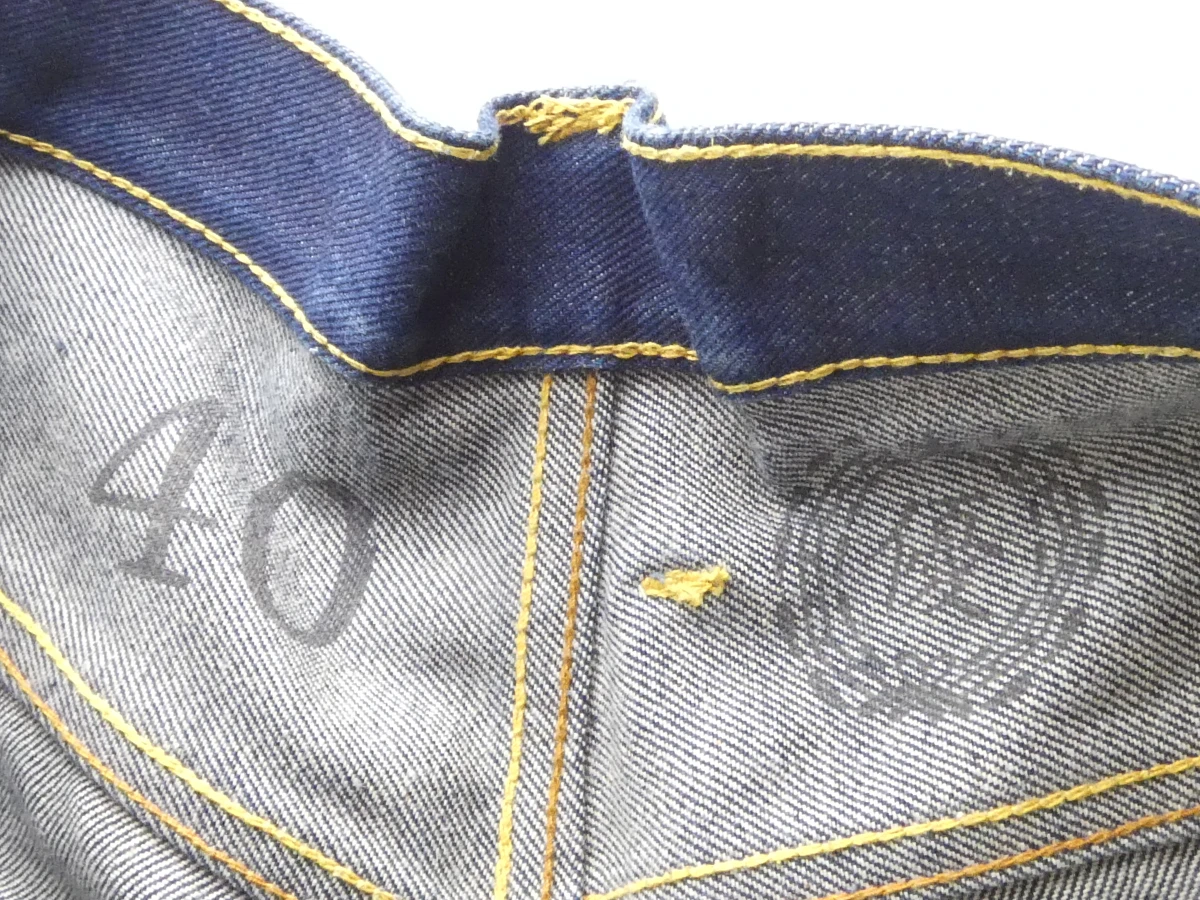 Samurai patched jeans - Maat 40