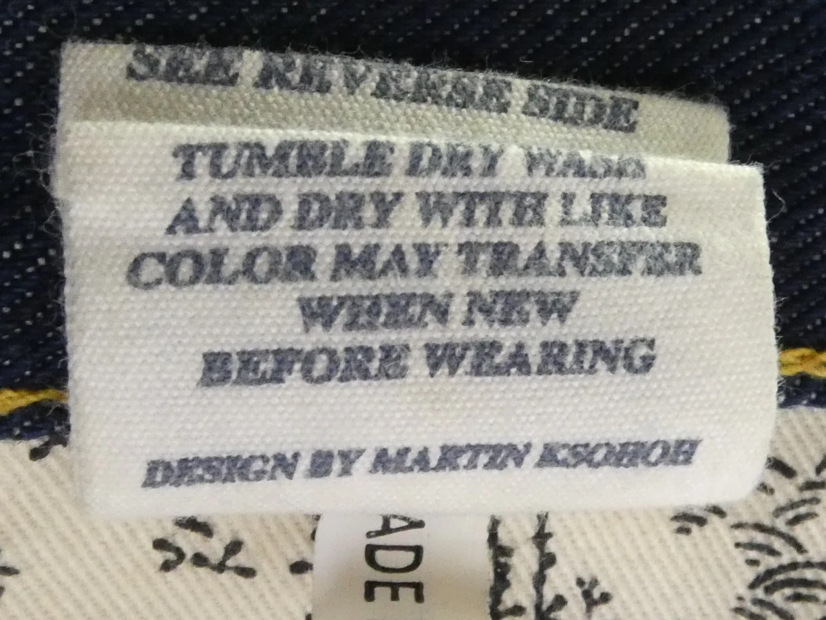 Samurai patched jeans - Maat 40