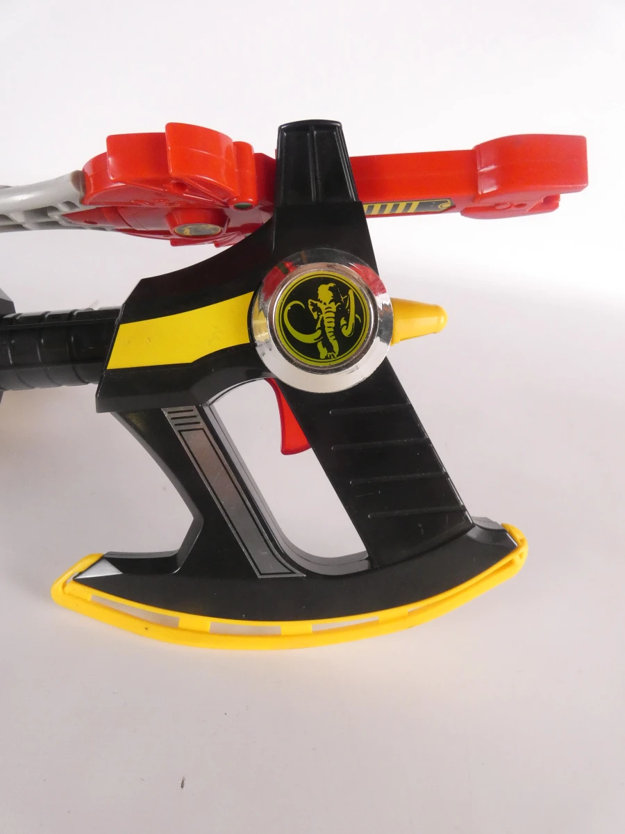 Set vintage Power Rangers en robotfiguren met accessoires