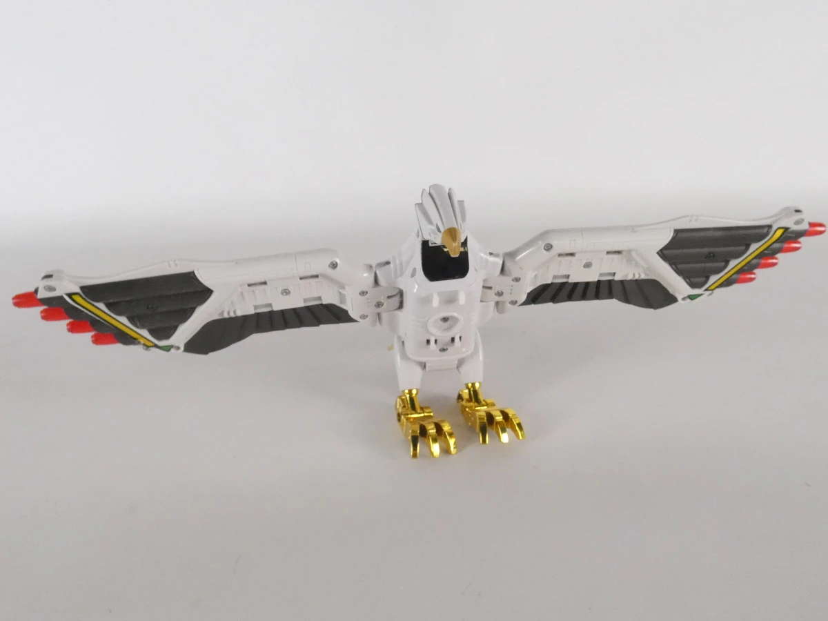 Set vintage Power Rangers en robotfiguren met accessoires