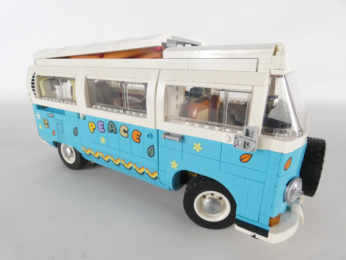 Bouwset  LEGO Volkswagen T2 Kampeerbus (10279) + LEGO Friends 42663 Camper