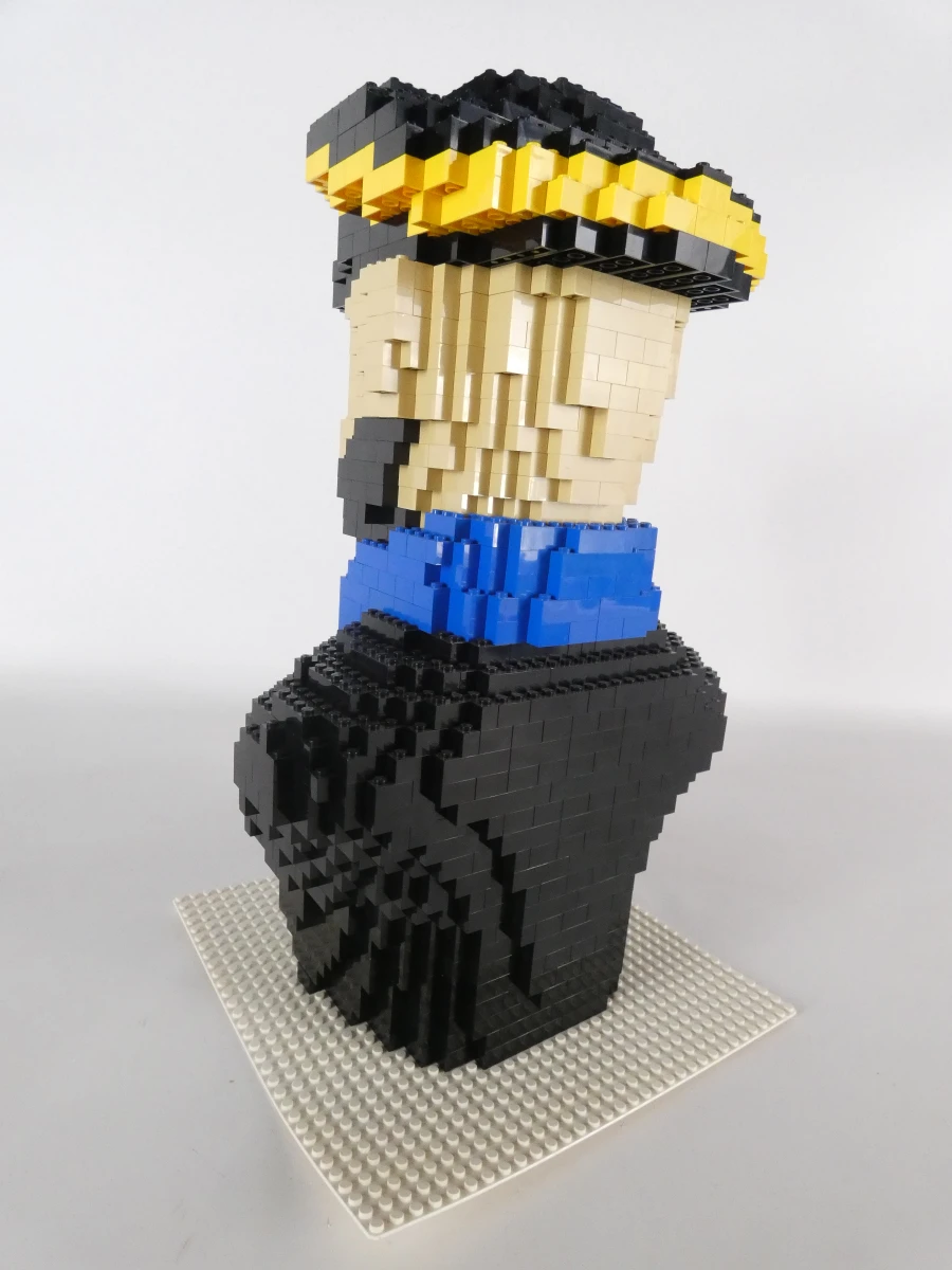 LEGO-model (MOC) van Kapitein Haddock
