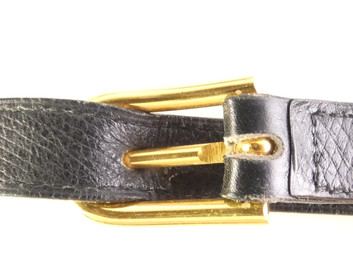 Delvaux leren schoudertas met gouden details - Belgie