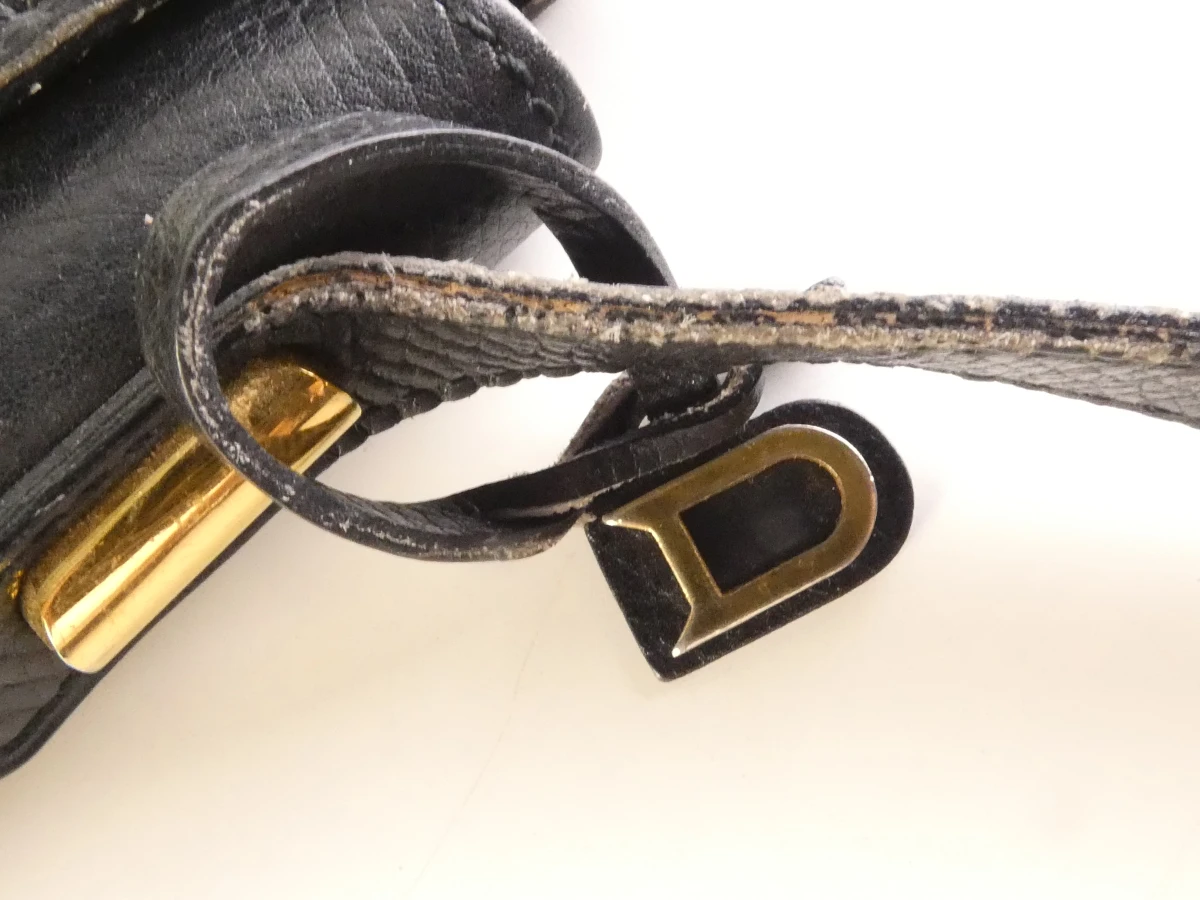 Delvaux leren schoudertas met gouden details - Belgie