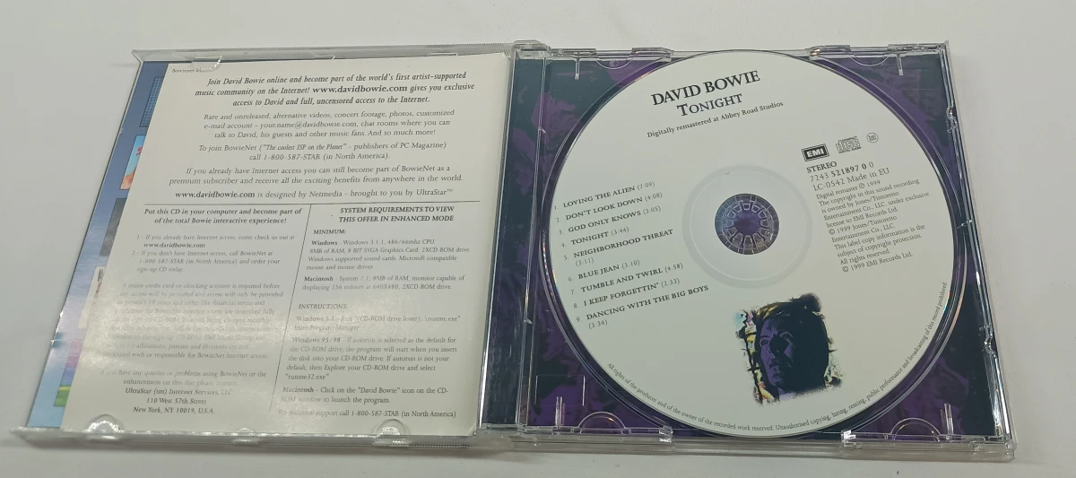 Verzameling van 14 David Bowie CD's