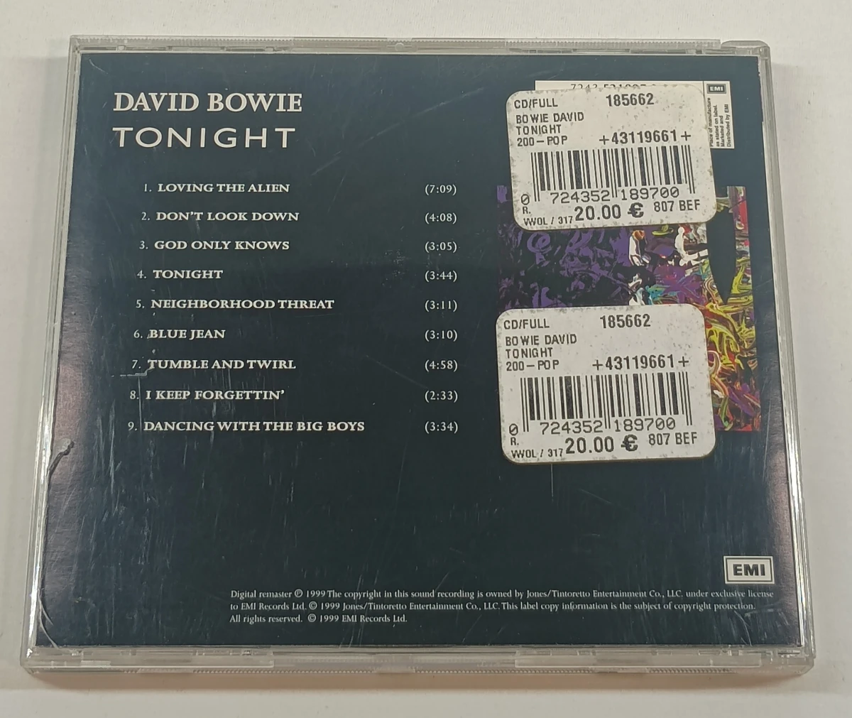 Verzameling van 14 David Bowie CD's
