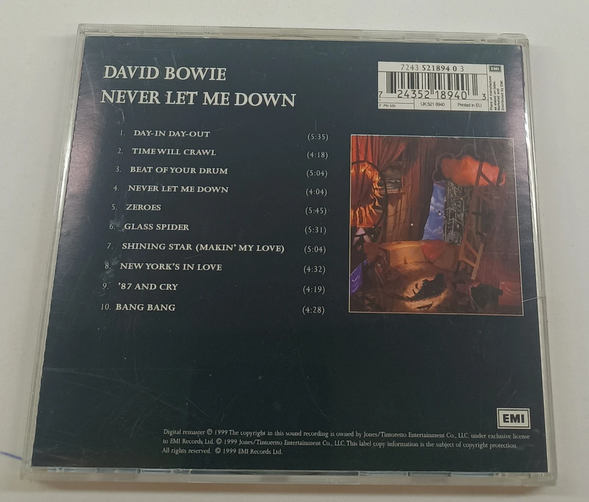 Verzameling van 14 David Bowie CD's
