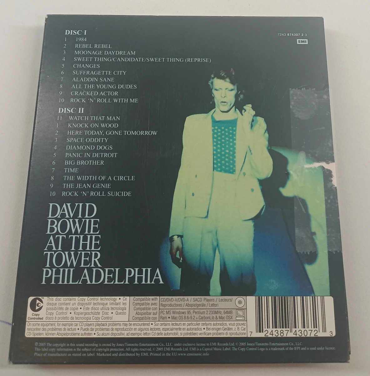 Verzameling van 14 David Bowie CD's