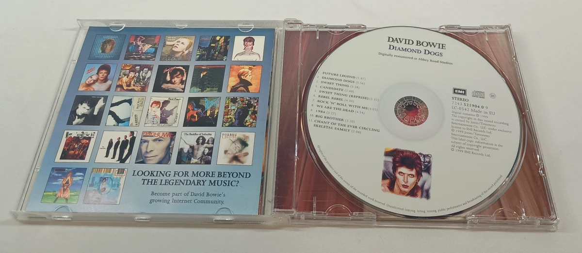 Verzameling van 14 David Bowie CD's