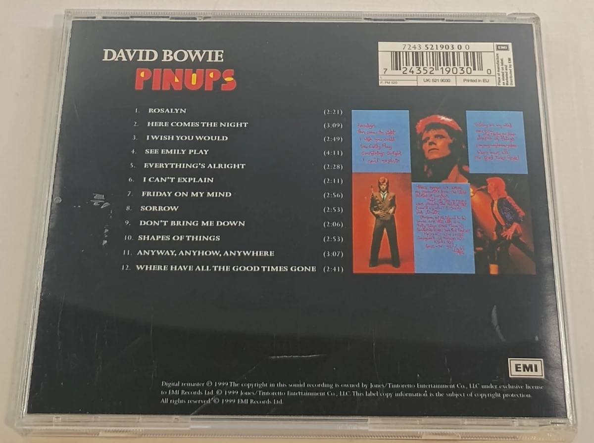 Verzameling van 14 David Bowie CD's