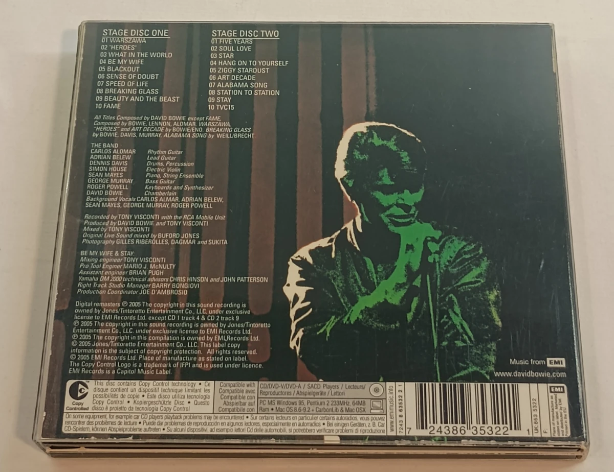 Verzameling van 14 David Bowie CD's