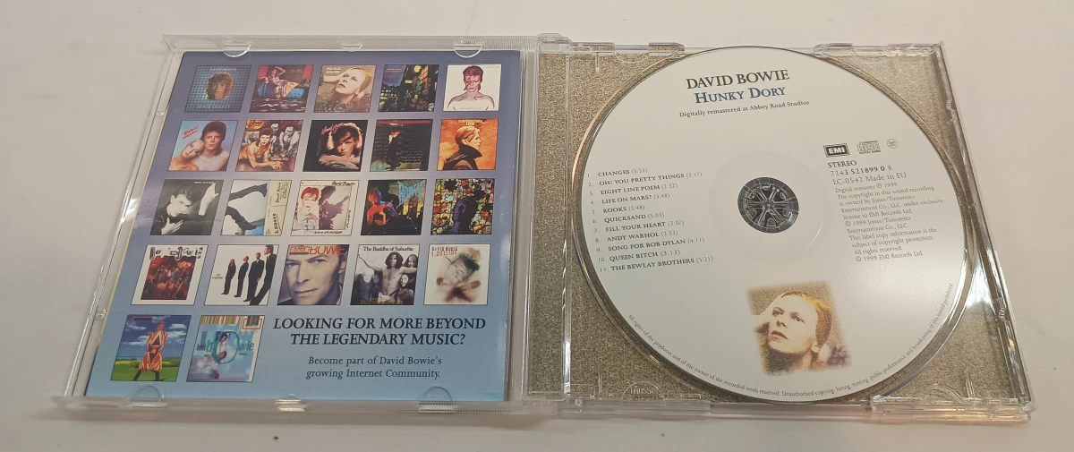 Verzameling van 14 David Bowie CD's