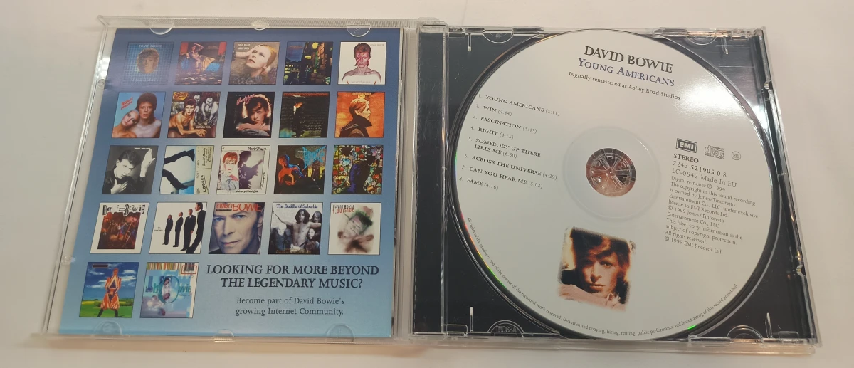 Verzameling van 14 David Bowie CD's