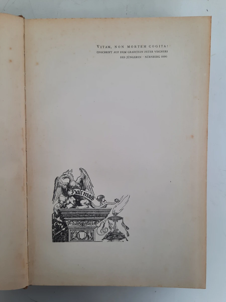 Wilhelm Waetzoldt – Dürer und seine Zeit (1935) – Grosse Illustrierte Phaidon-Ausgabe