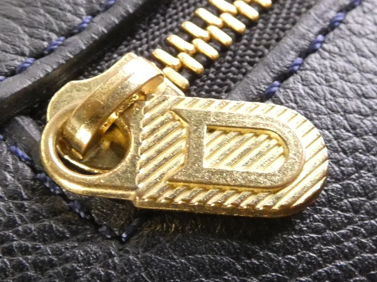 Delvaux leren handtas met gouden details