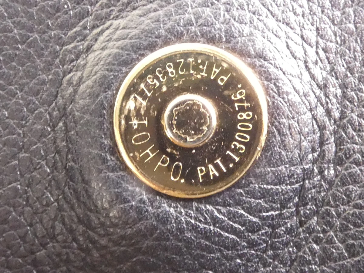 Delvaux leren handtas met gouden details