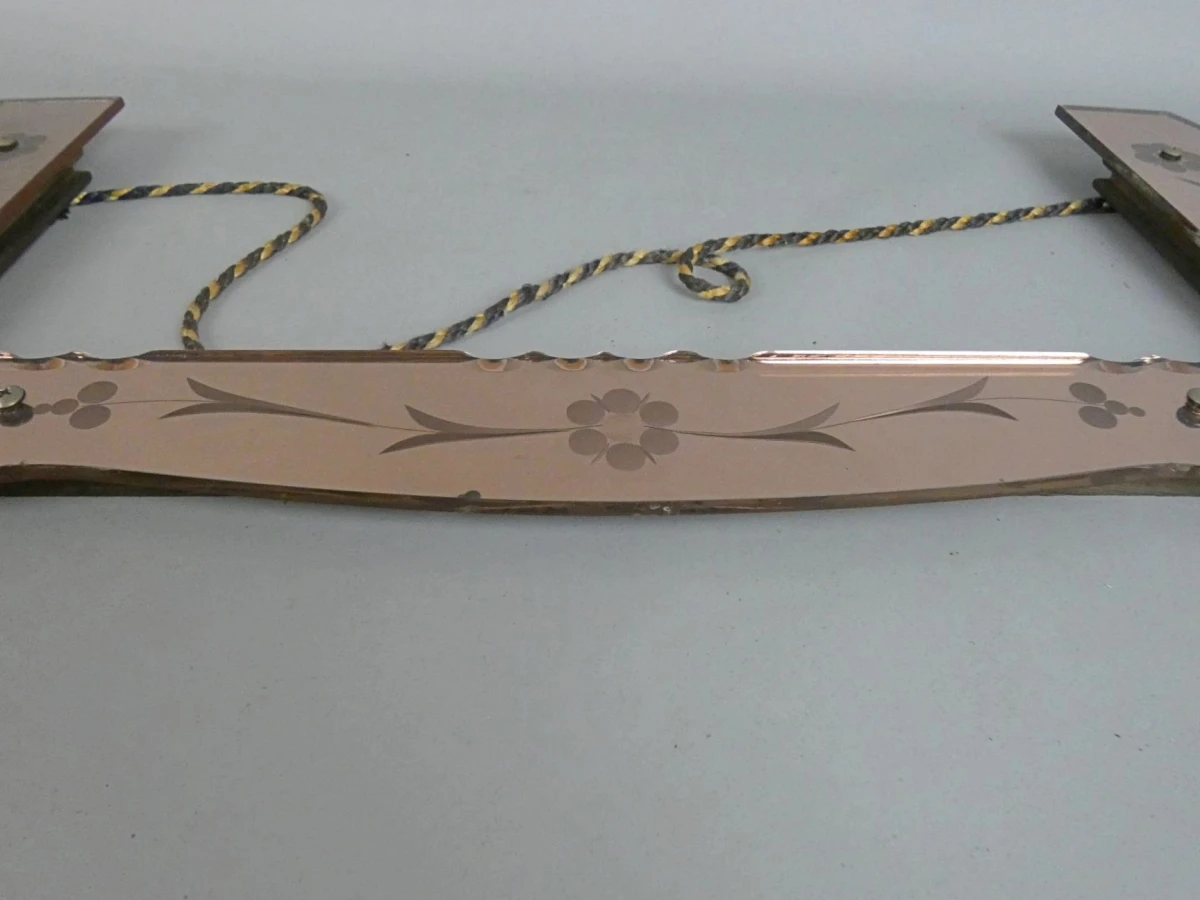Vintage Art Deco wandspiegel