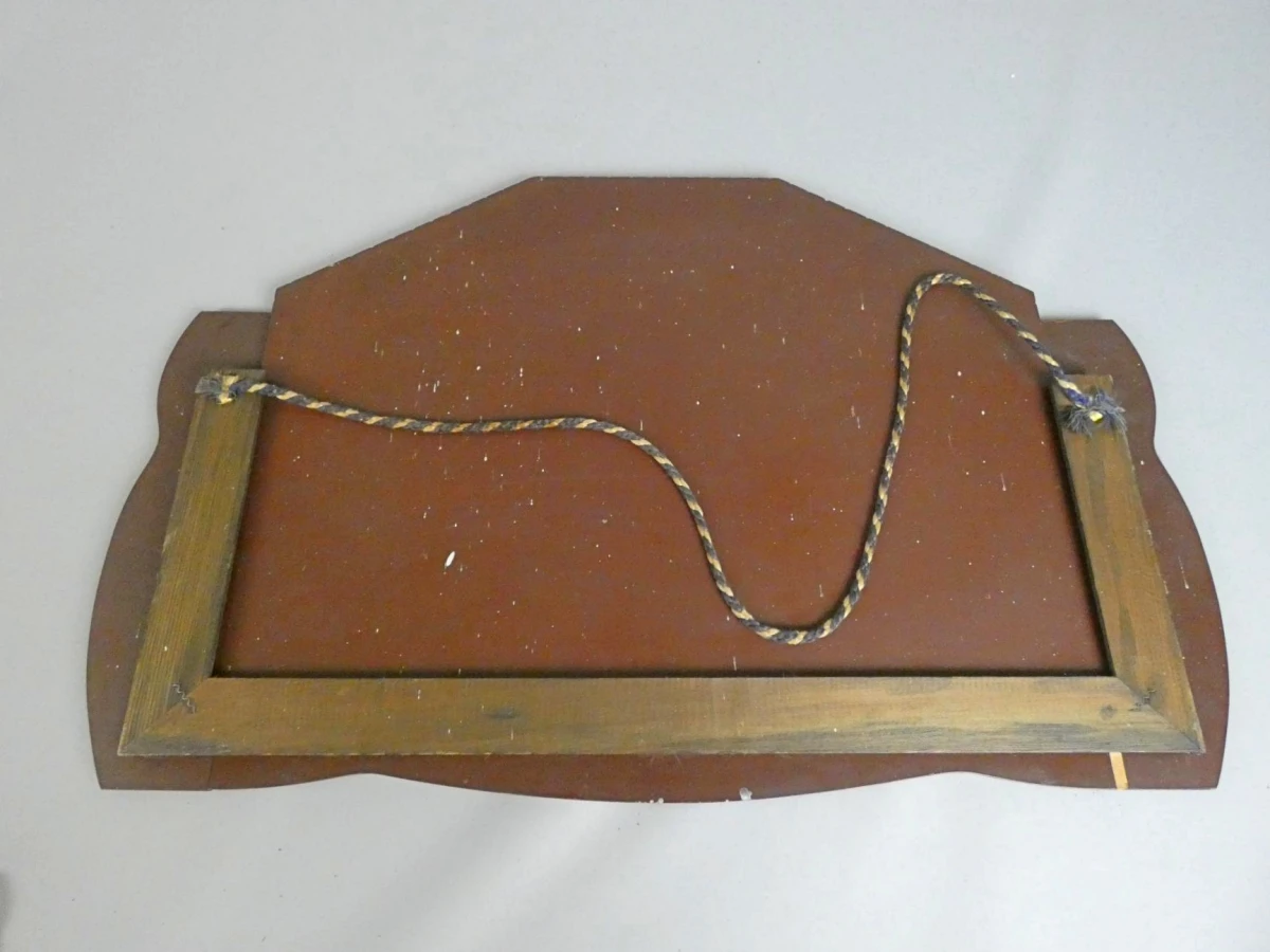 Vintage Art Deco wandspiegel