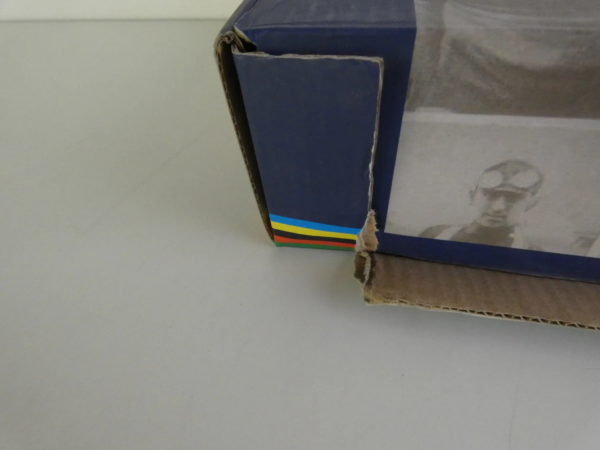 Set van 30 metalen Flandriens wielrenners in doos