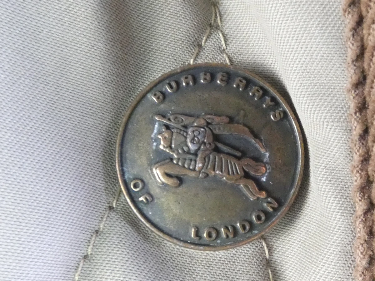 Gewatteerde jas voor heren van Burberrys', London