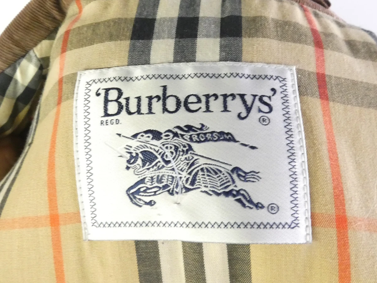 Gewatteerde jas voor heren van Burberrys', London