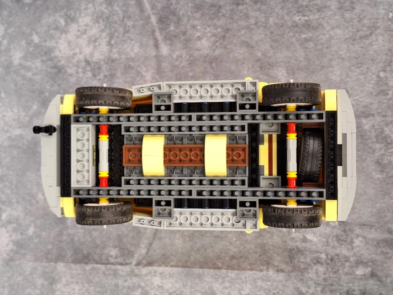 LEGO Creator Expert Fiat 500 (10271) – Cool Yellow – 960 stenen (zonder doos & handleiding)