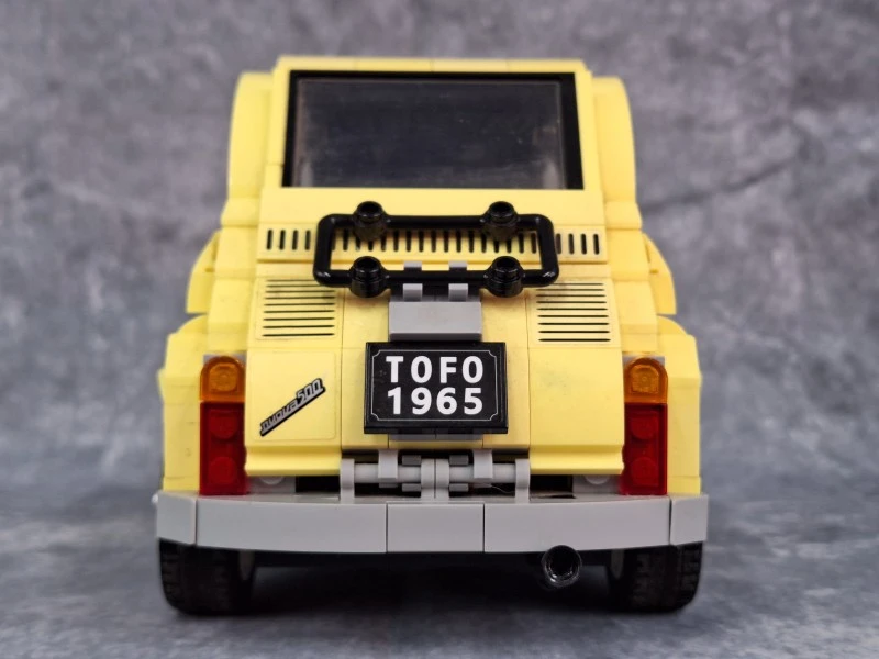 LEGO Creator Expert Fiat 500 (10271) – Cool Yellow – 960 stenen (zonder doos & handleiding)