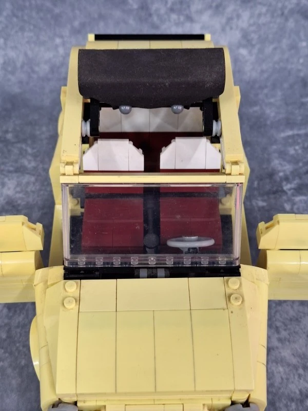 LEGO Creator Expert Fiat 500 (10271) – Cool Yellow – 960 stenen (zonder doos & handleiding)