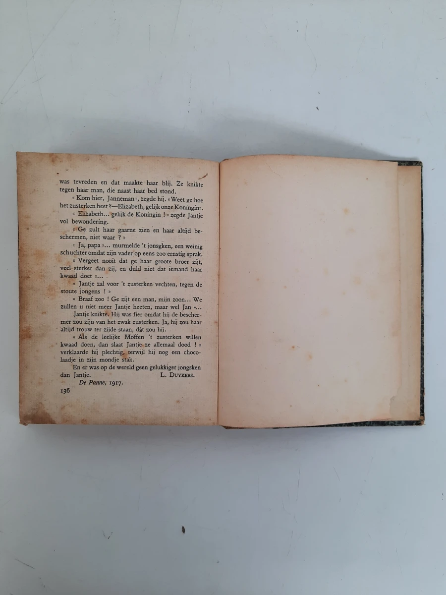 L. Duykers – Jantje (1924) – Geïllustreerd door Felix Timmermans – Tweede Druk
