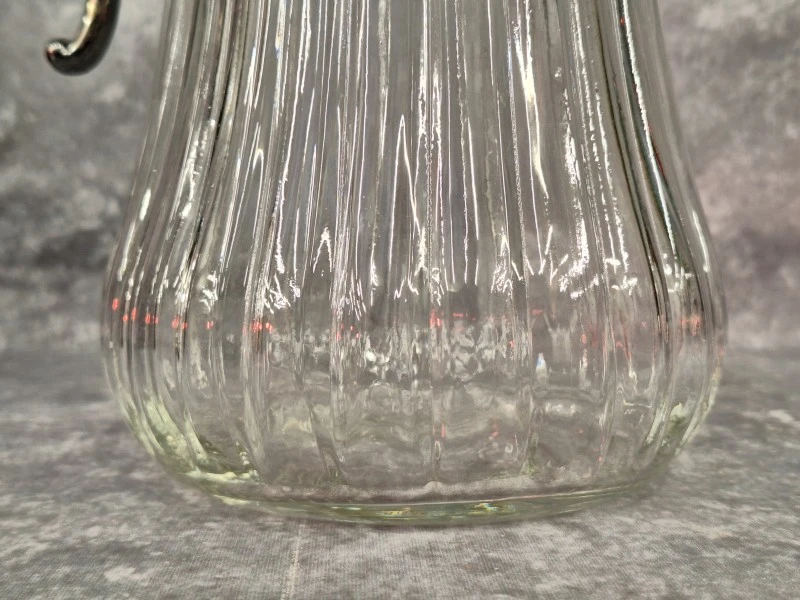 Vintage “Empress” Pitcher - Kristal & verzilverd - Italiaanse designkan met ijsvanger