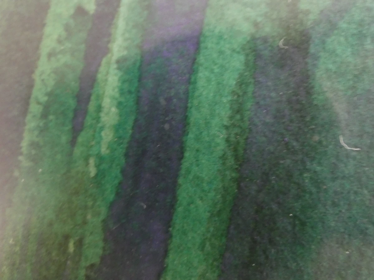 Aquarel landschap in aluminium lijst