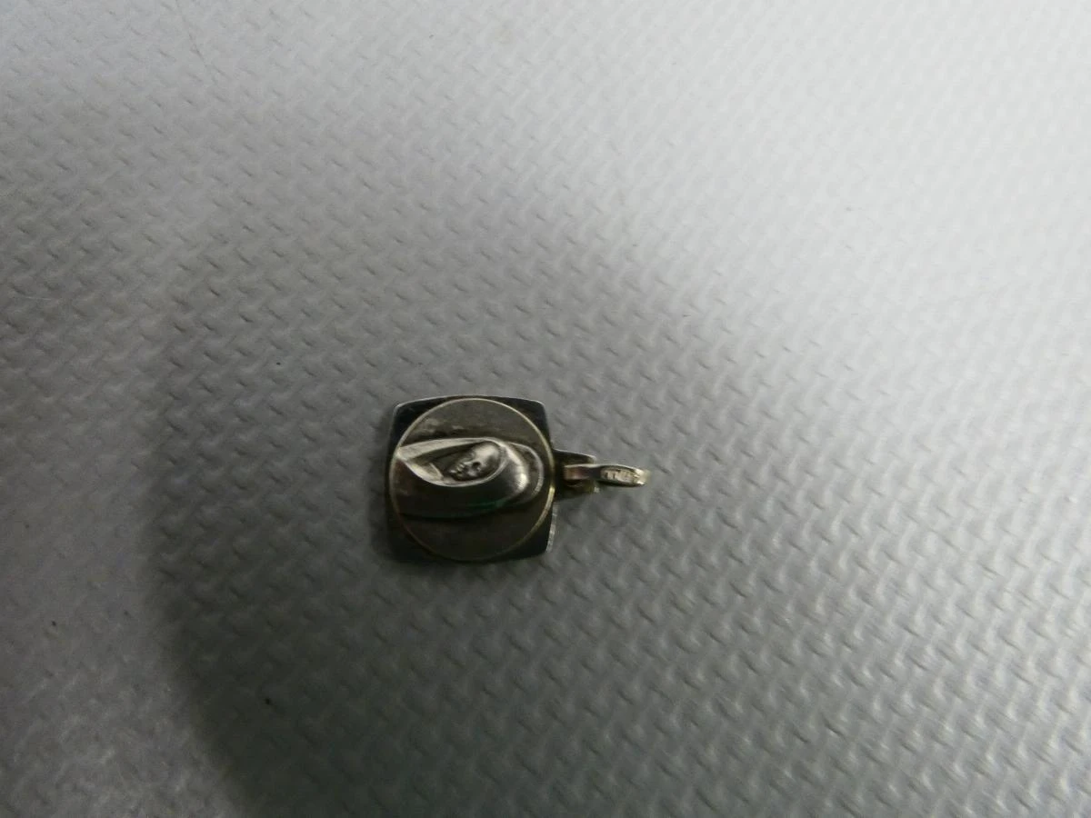 Zilveren minihanger met afbeelding