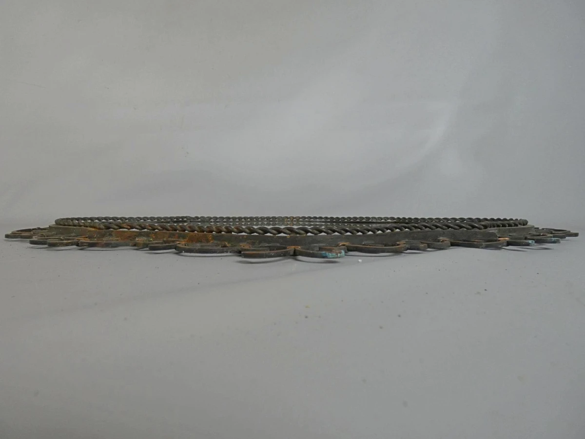 Barok wandspiegel met gietijzeren frame