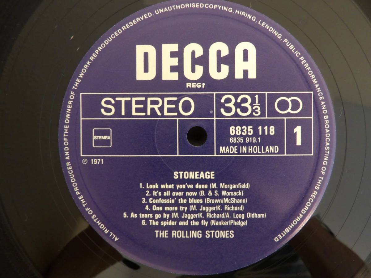 The Rolling Stones 4-LP vinyl boxset