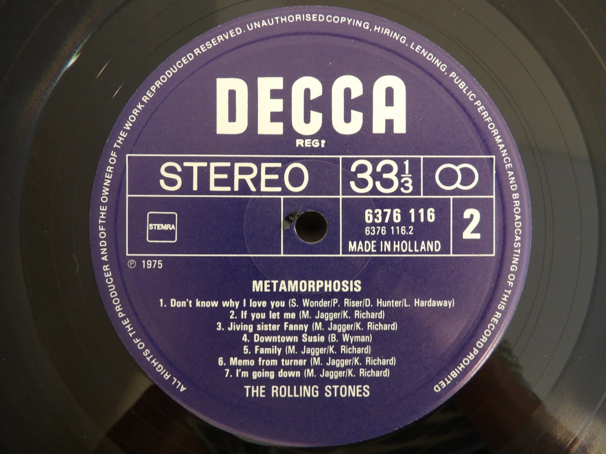 The Rolling Stones 4-LP vinyl boxset