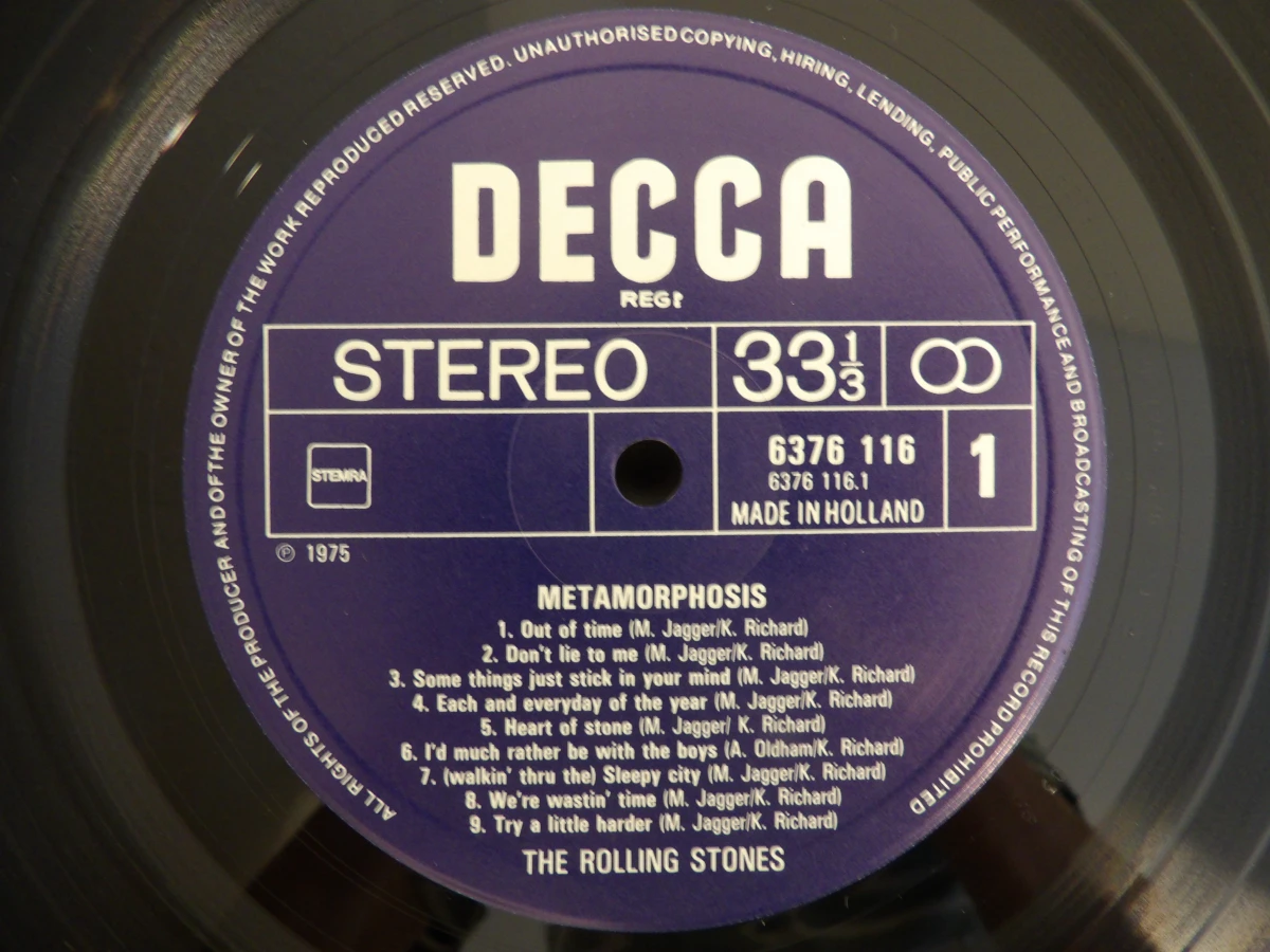The Rolling Stones 4-LP vinyl boxset