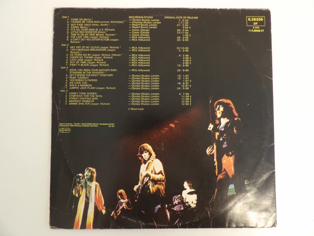 Lot LP's The Rolling Stones