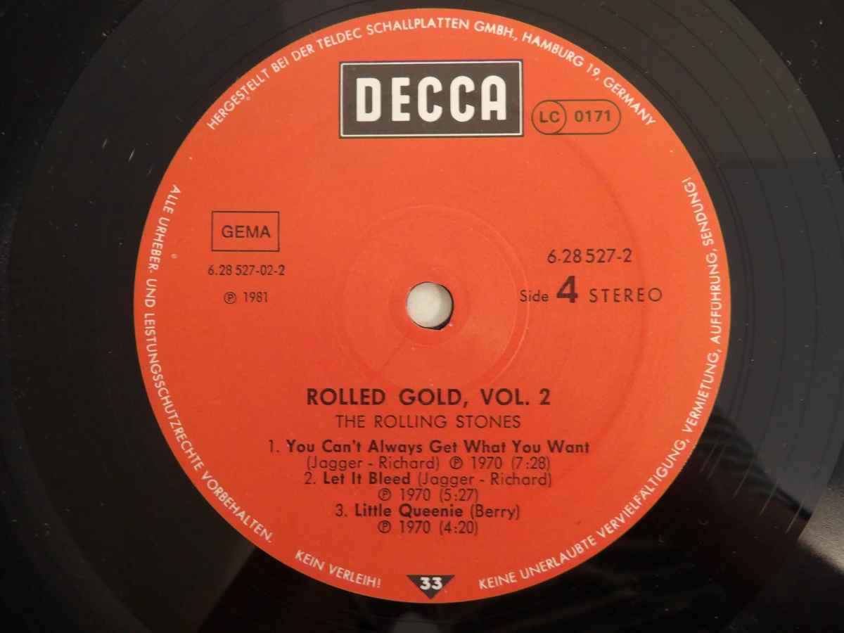 Lot LP's The Rolling Stones